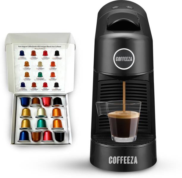 Coffeeza Finero Next Coffee Machine, Espresso & Americano Maker Machine Using Pod Capsule 20 Cups Coffee Maker