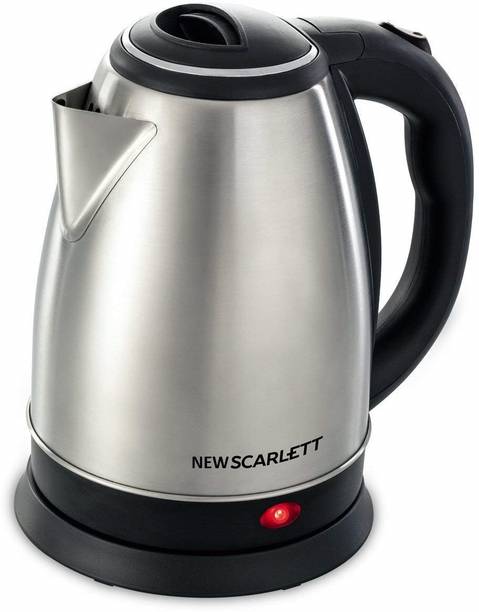 ND BROTHERS Electric Kettle 2 Litre, Tea Coffee Maker Water Boiler with Handle 4 Cups Coffee Maker