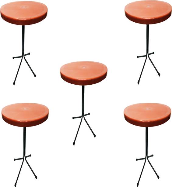 P P CHAIR Table long frame Standing Person Easily Foldable and Light Weight (pack of 5PC) Plastic Coffee Table