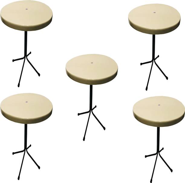 P P CHAIR Standing Person Dining table for Home Hotel Banquet Restaurant Dining Table 5 PC Plastic Coffee Table