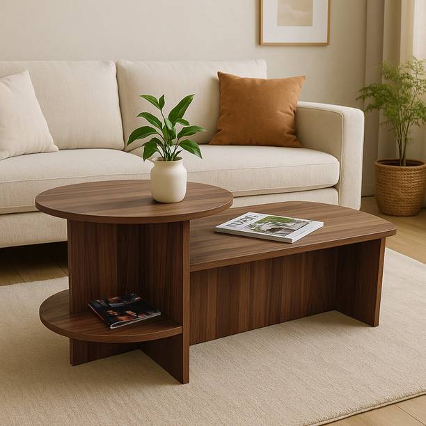 KIK Thames Tea Table for Living Room, Centre Table, Sofa Table Engineered Wood Coffee Table