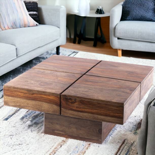 Flipkart Perfect Homes Rosewood ( Sheesham ) Solid Wood Coffee Table