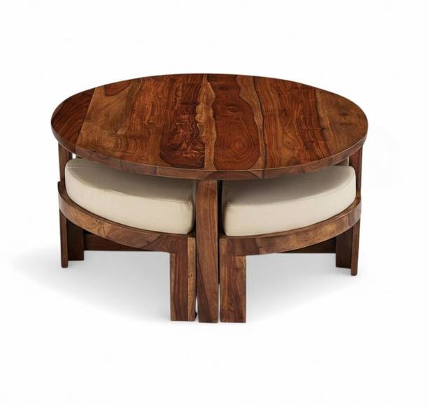 RD WOODMAKER Solid Wood Coffee Table