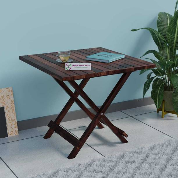jangid Handicraft Premium Wooden Folding Coffee Table for Living Room | Space Saving Design Solid Wood Coffee Table