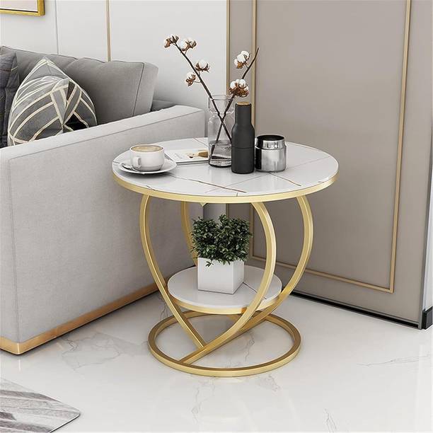 The Flourish Engineered Wood Side Table