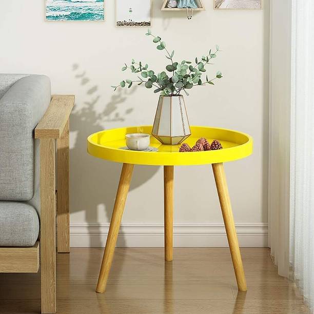 Device Bas with BROWN ART SHOPPEE Coffee Table Tray Table Side Table Side for Living Room Balcony Furniture Engineered Wood Coffee Table