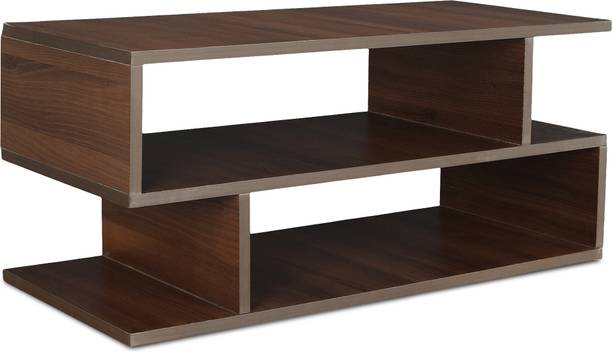 sbf furniture S Shape Engineered Wood Coffee Table/Centre Table/Tea Table Engineered Wood Coffee Table