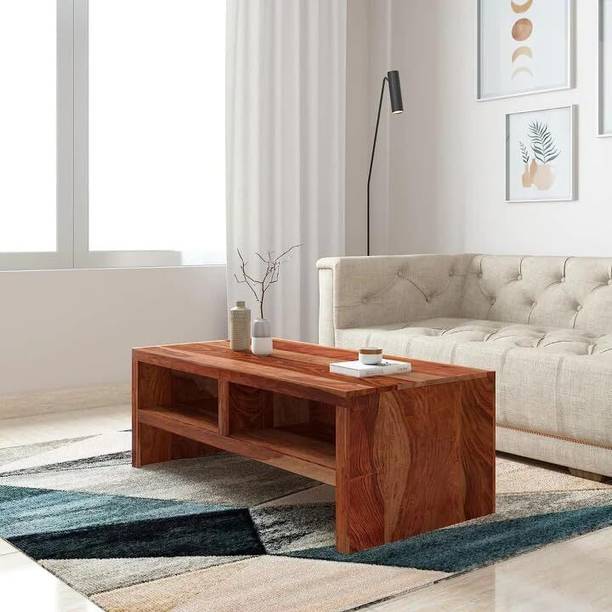 Kunjal Furniture Sheesham wood coffee table Solid Wood Coffee Table