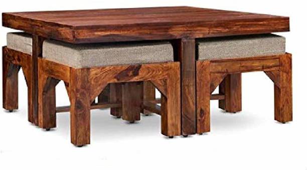 Rk Wooden Arts Rosewood ( Sheesham ) Center Table, Tea Table Solid Wood Coffee Table