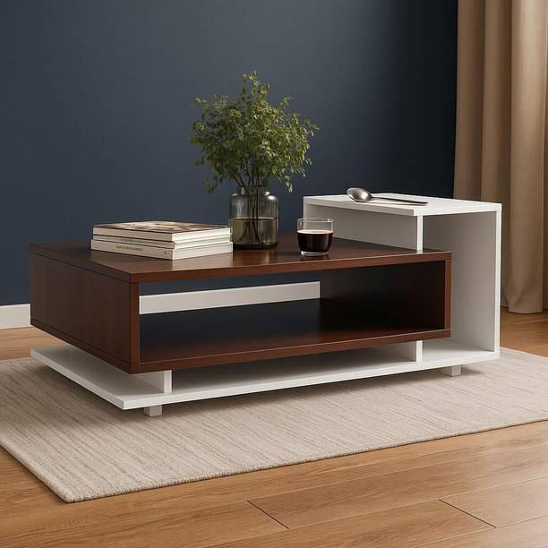 CREATIVE QUBE Engineered Wood Coffee Table