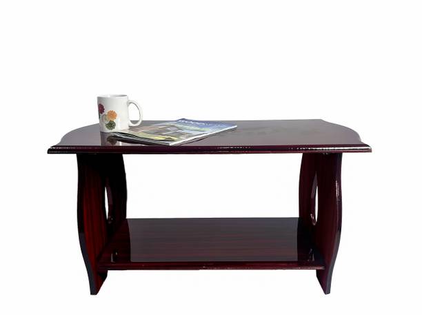 Malbro Modern Teapoy Wooden Tea coffee Table for Living Room, Bedroom, Office Engineered Wood Coffee Table