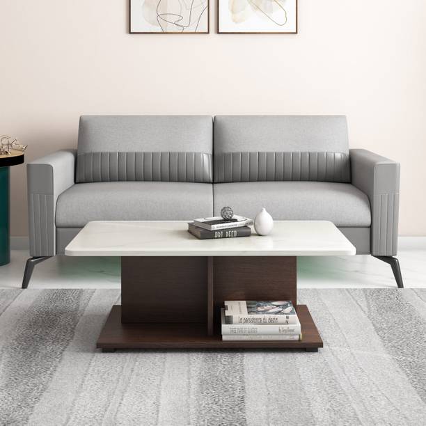 Nilkamal Luca Center Table with 4 Open Shelves | Engineered Wood Coffee Table