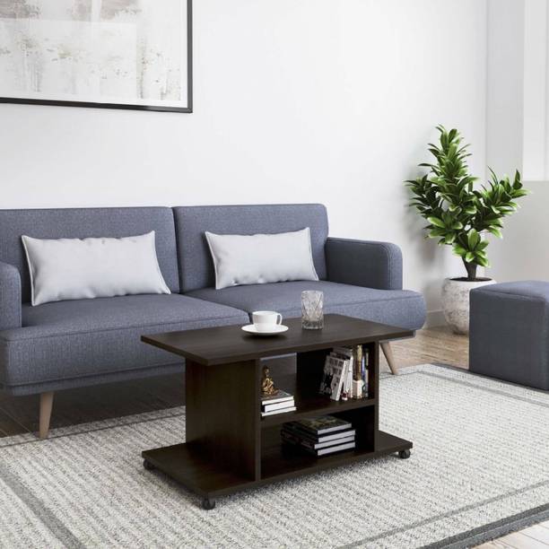 CraftStudio Solid Engineered Wood Coffee Table Center Table Centre Table for Living Room Engineered Wood Coffee Table