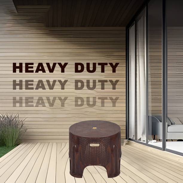 Comfort Creation Gold Heavy Duty Table for Home /office/garden/Resturant Outdoor/Indoor Plastic Outdoor Table