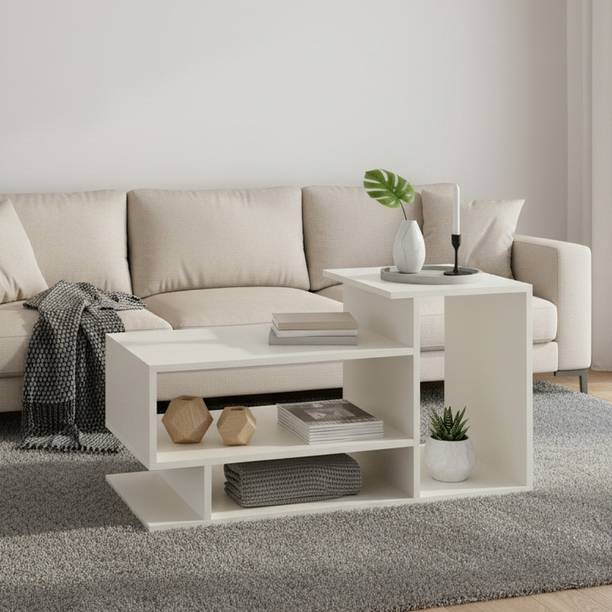 FURNEASER Afaria Tea Table for Living Room, Centre Table, Sofa Table, Engineered Wood Coffee Table