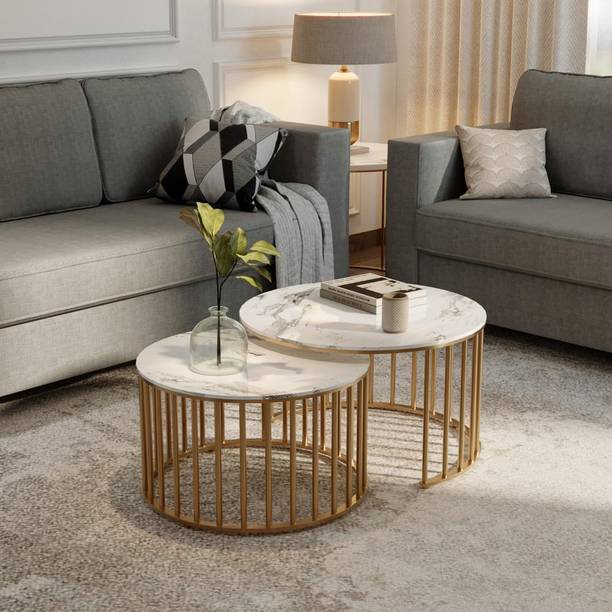 Wakefit Kaffeost Stone Coffee Table