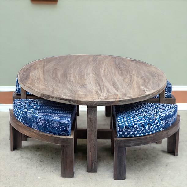 Flipkart Perfect Homes Rosewood ( Sheesham ) Solid Wood Coffee Table