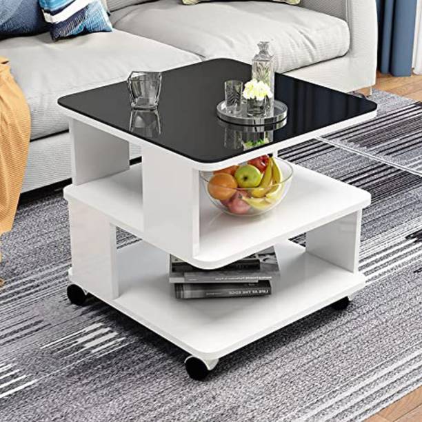 Quicky -Go Quickly Quicky Modern & Minimalist Black & white table for a beautiful place. Engineered Wood Coffee Table