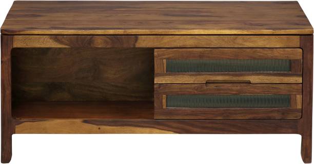 Kalakriti Arts Sheesham Solid Wood Coffee Table