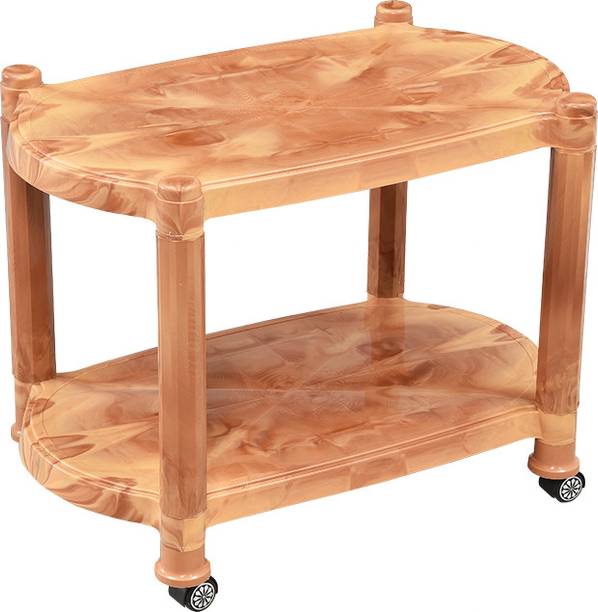 swagath furniture Centre table with wheel For Cafe/Home/Living room Plastic Coffee Table