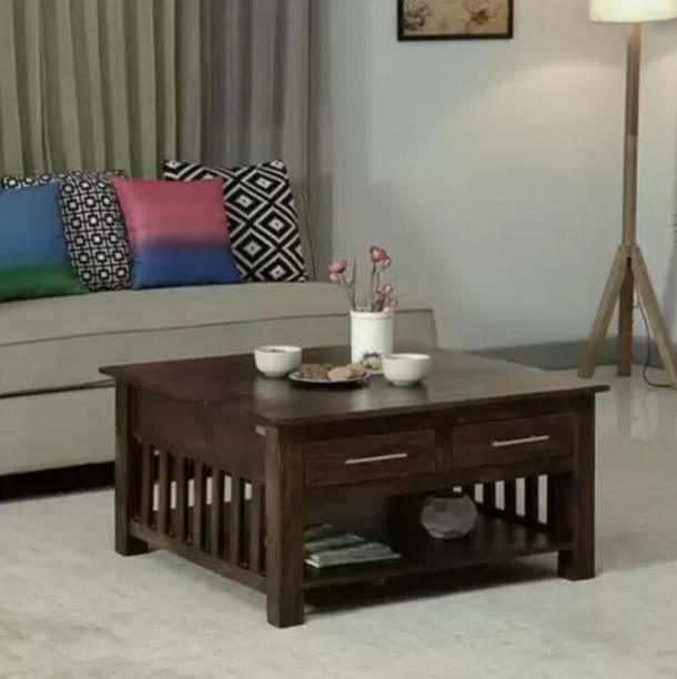 Flipkart Perfect Homes Rosewood (Sheesham) Solid Wood Coffee Table