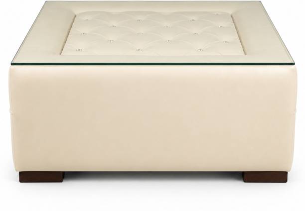 ardasinterior Channel Tufted Centre Table Solid Wood Coffee Table