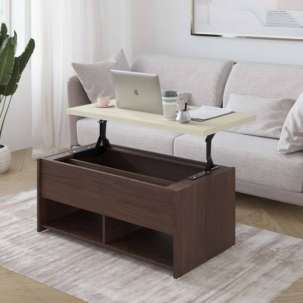Flipkart Perfect Homes Gallant Lite Wooden Coffee Table Elegant Center Table for Living Room Engineered Wood Coffee Table