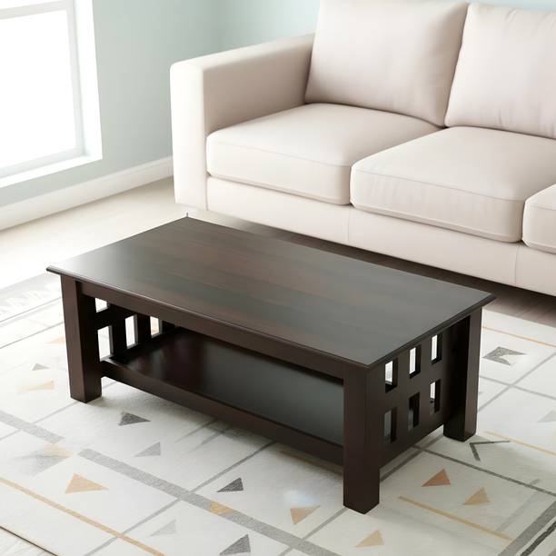 Flipkart Perfect Homes Rosewood ( Sheesham ) Solid Wood Coffee Table