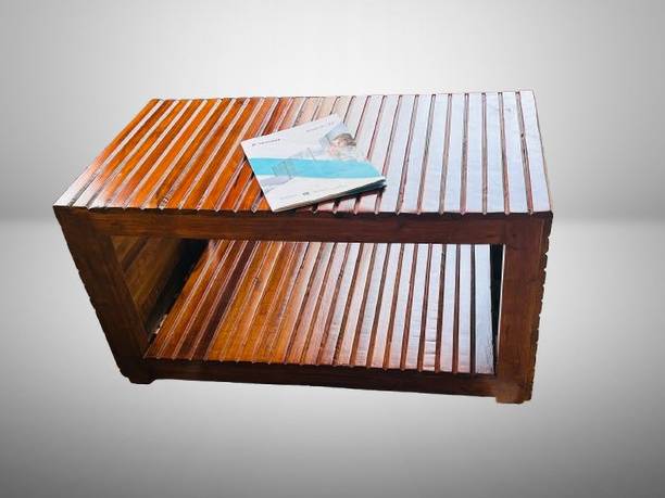 TEEKAY TIMBER DECOR RECTANGULAR BOX DESIGN NILAMBUR FOREST TEAK WOODEN TEAPOY | COFFEE TABLE Solid Wood Coffee Table