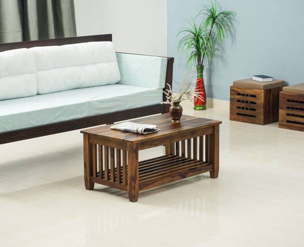 Woodefly Wooden Coffee Table for Living Room /Bedroom /Hotels Solid Wood Tea Table Solid Wood Coffee Table