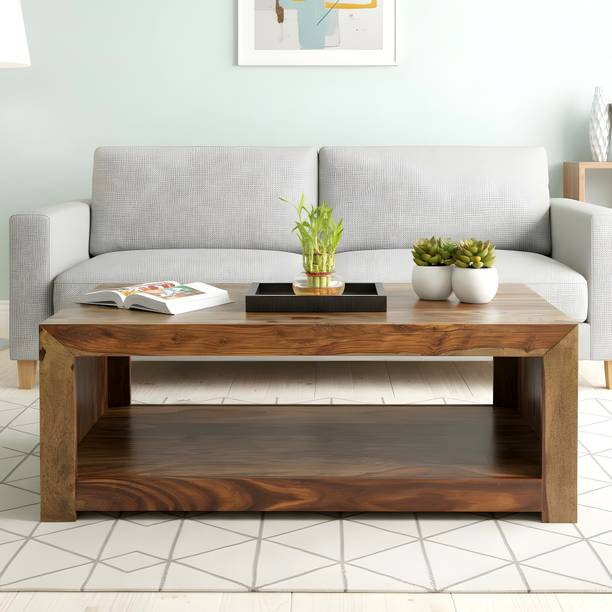 Flipkart Perfect Homes Rosewood ( Sheesham ) Solid Wood Coffee Table