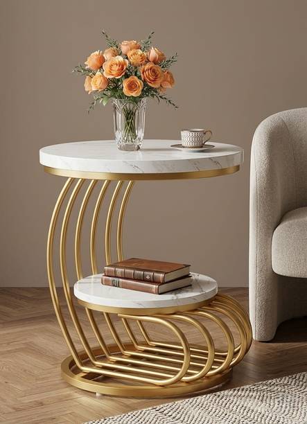 MH Enterprises Modern Luxury Marble Coffee Table Series Engineered Wood Coffee Table
