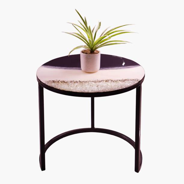 THE VM Store CRYSTAL COFFEE TABLE Metal Coffee Table