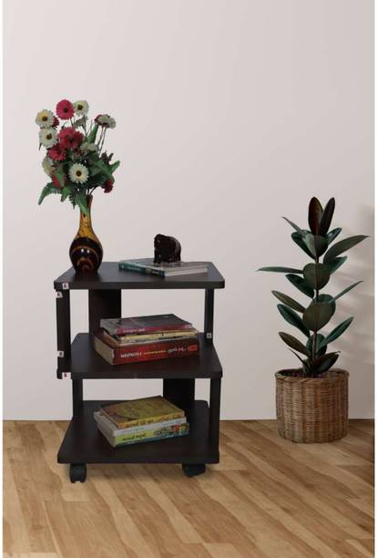 NE Furniture Square_Wheel_Tipoi_Black Engineered Wood Coffee Table