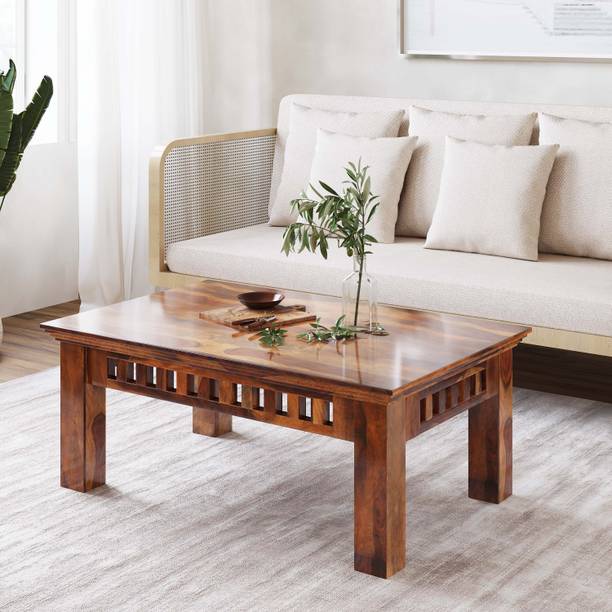 Allie Wood Rosewood (Sheesham) Solid Wood Coffee Table