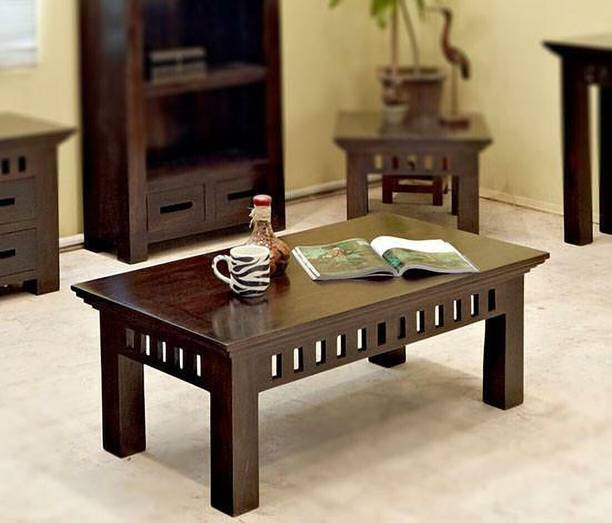 Flipkart Perfect Homes Rosewood (Sheesham) Solid Wood Coffee Table