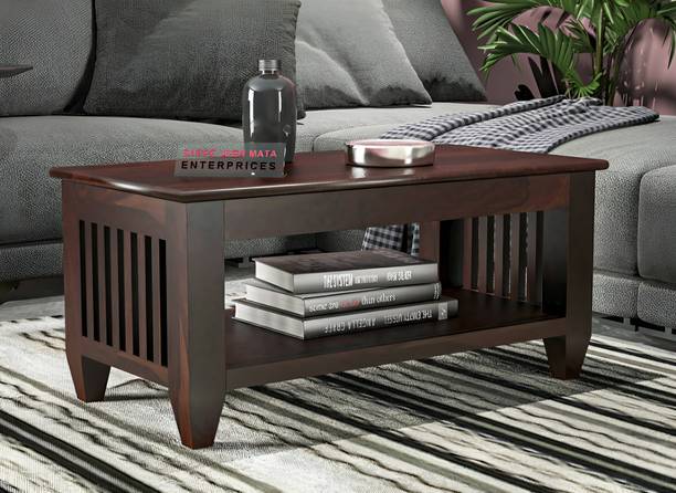 Shree Jeen Mata Enterprises Solid Sheesham Wood Coffee/Center/tea Table Fot Living Room / Hotel. Solid Wood Coffee Table