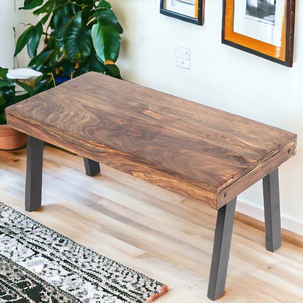Flipkart Perfect Homes Rosewood ( Sheesham ) Solid Wood Coffee Table