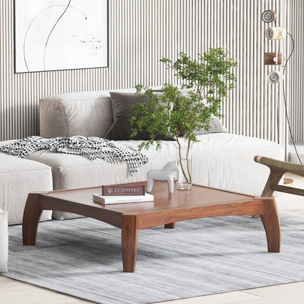 ELMSPIRE Medora Tea Table Perfect Centerpiece for Living Room Solid Wood Coffee Table