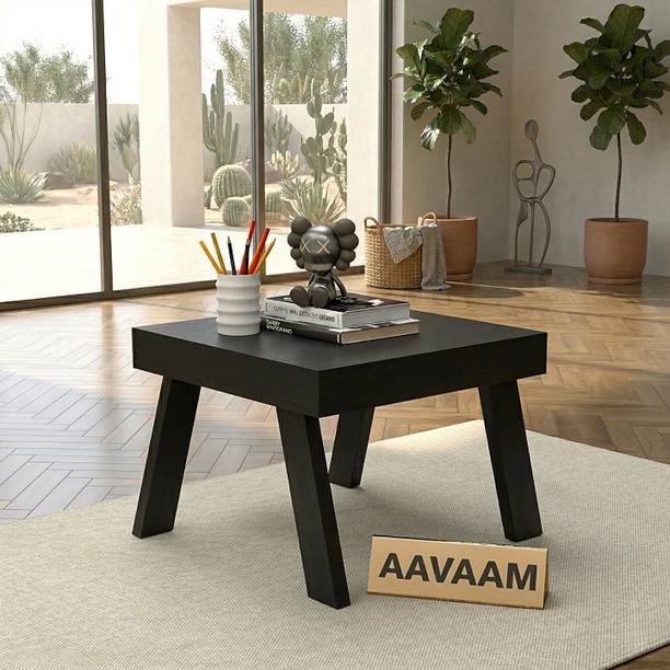 AAVAAM Modern Solid Sheesham Wood Coffee Table | Sturdy Center Table For Living Room. Solid Wood Coffee Table