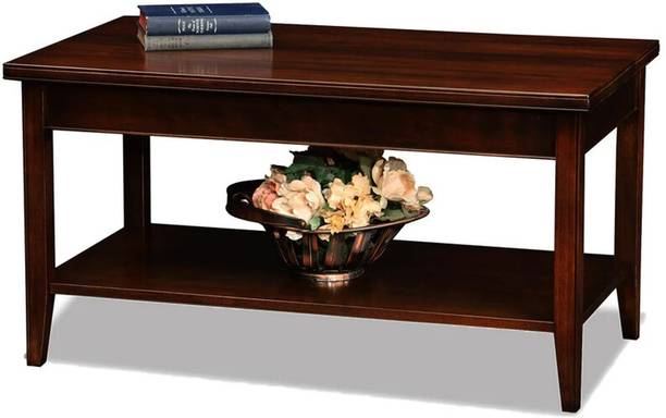 THE OLD CABINET Mango Wooden Rectangle Coffee Table Perfect for Home And Office Solid Wood Coffee Table