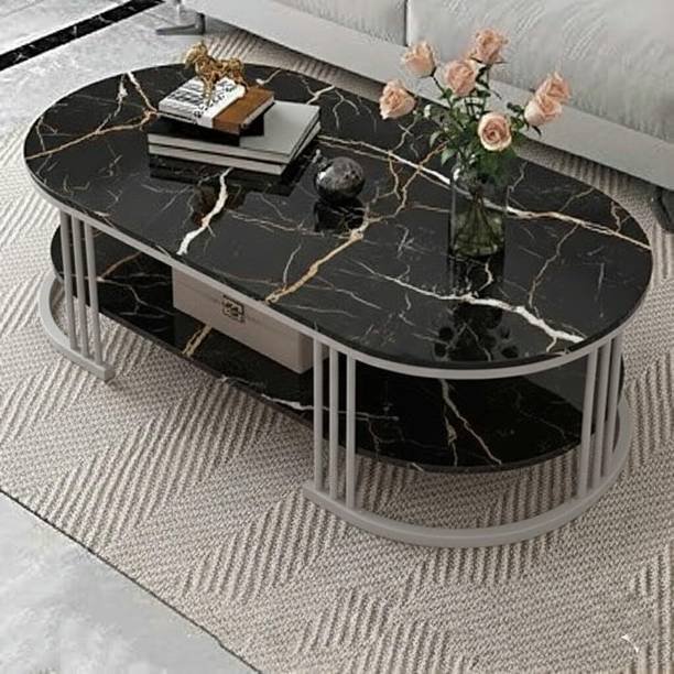 CROWN ART SHOPPEE Luxury Center Table for Living Room, Stylish Tea Table Engineered Wood Coffee Table