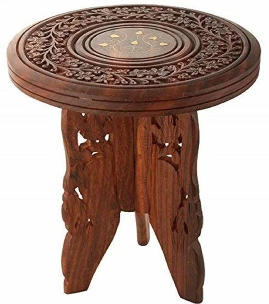 TSENTERPRISES Wooden Coaster Solid Wood Coffee Table