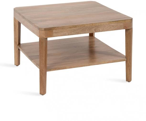 THE OLD CABINET Mango Wooden Square Coffee Table Perfect for Home And Office Solid Wood Coffee Table