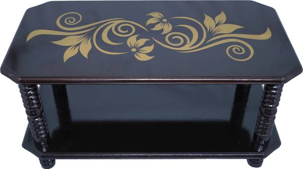 Malbro Stylish Wooden Tea Table for Home | Perfect for Living Room & Bedroom Engineered Wood Coffee Table