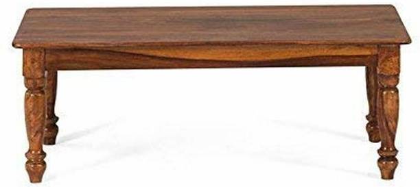 RD SOLID WOOD Sheesham Wood Round Legs Maharaja Center Coffee Table Solid Wood Coffee Table