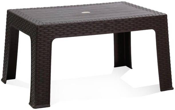 Anmol Moulded Furniture Fixed Centre Table (pack of 1) Size Large with 1 Year Warranty Plastic Coffee Table