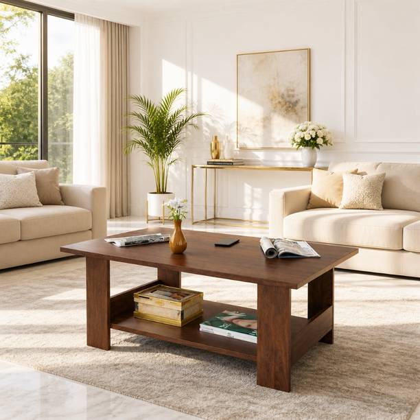 Flipkart Perfect Homes Multipurpose Coffee Table, Console Table, Sofa Table Easy To Assemble Engineered Wood Coffee Table
