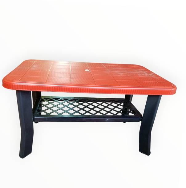 Nilachal 5020 Center Dining Coffee Table/Tea Table/Teapoy for Home, Office & Outdoor Plastic Coffee Table