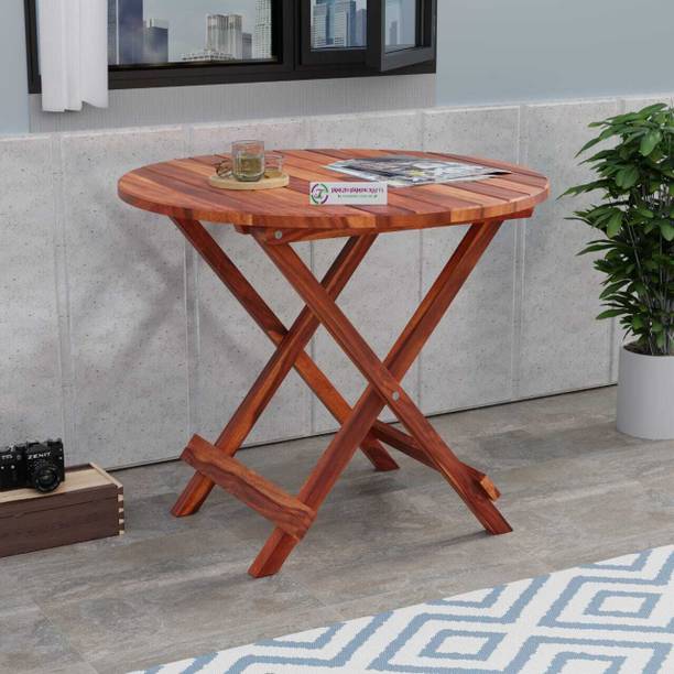 jangid Handicraft Premium Wooden Folding Coffee Table for Living Room | Space Saving Design Solid Wood Coffee Table